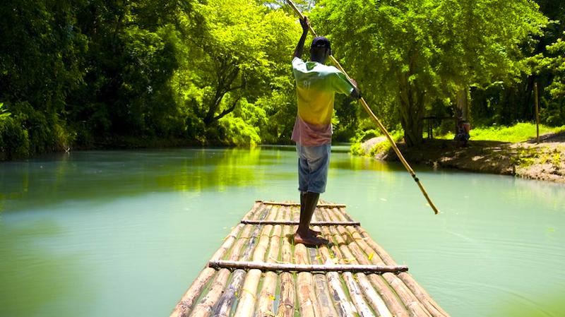Jamaika Bamboo Rafting
