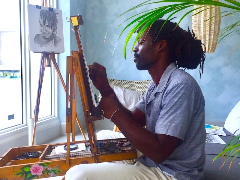 Maler in Jamaika