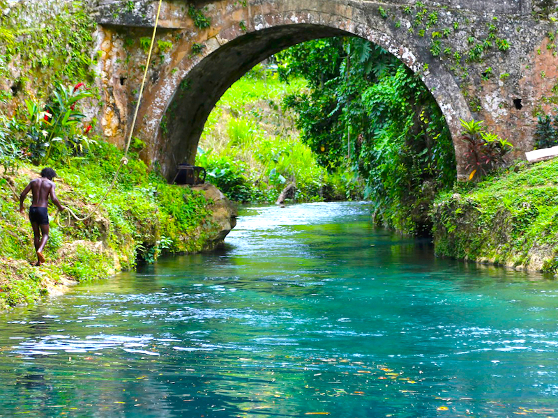 Jamaika Spanish River Bridge