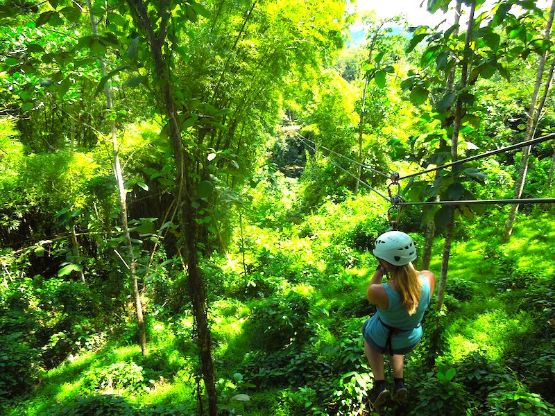 Aktivurlaub in Jamaika Zipline Tour